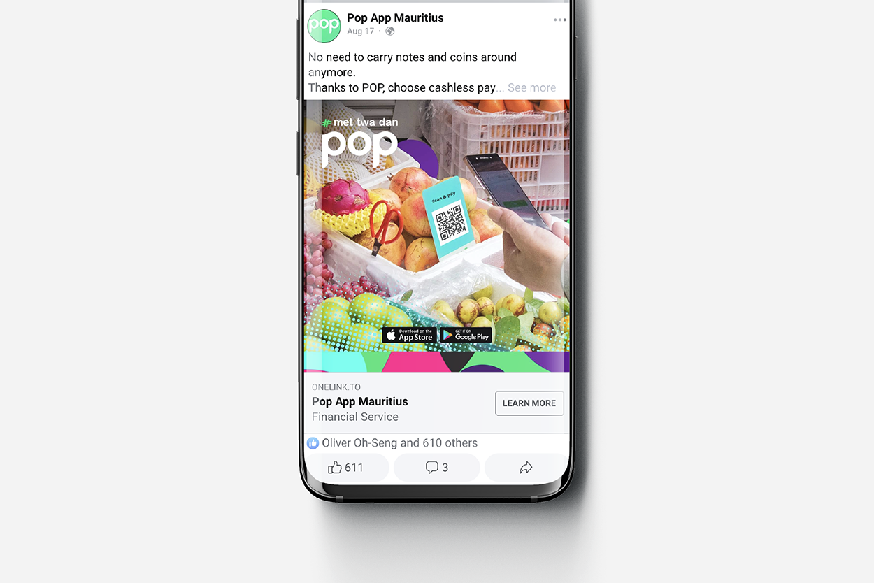 Pop App Mauritius