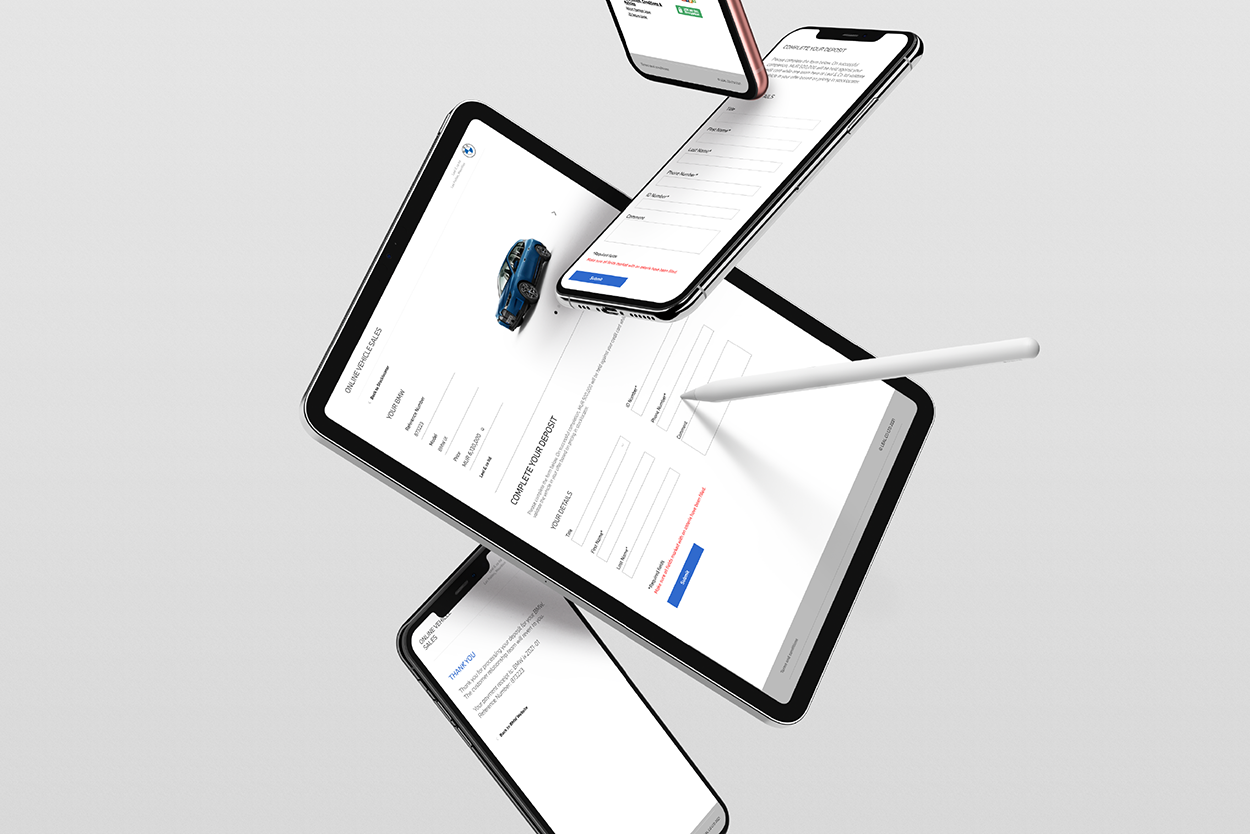 bmw online sales