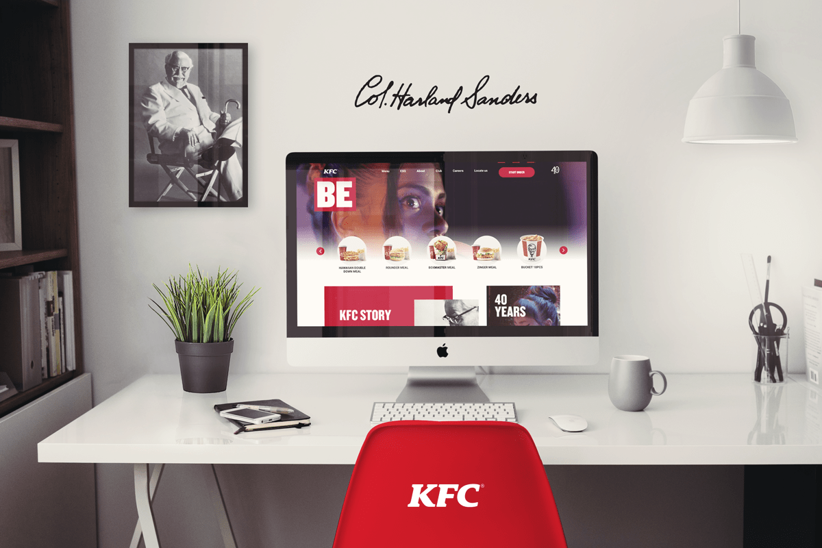 kfc web