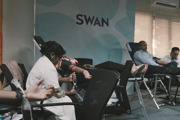swan blood donation